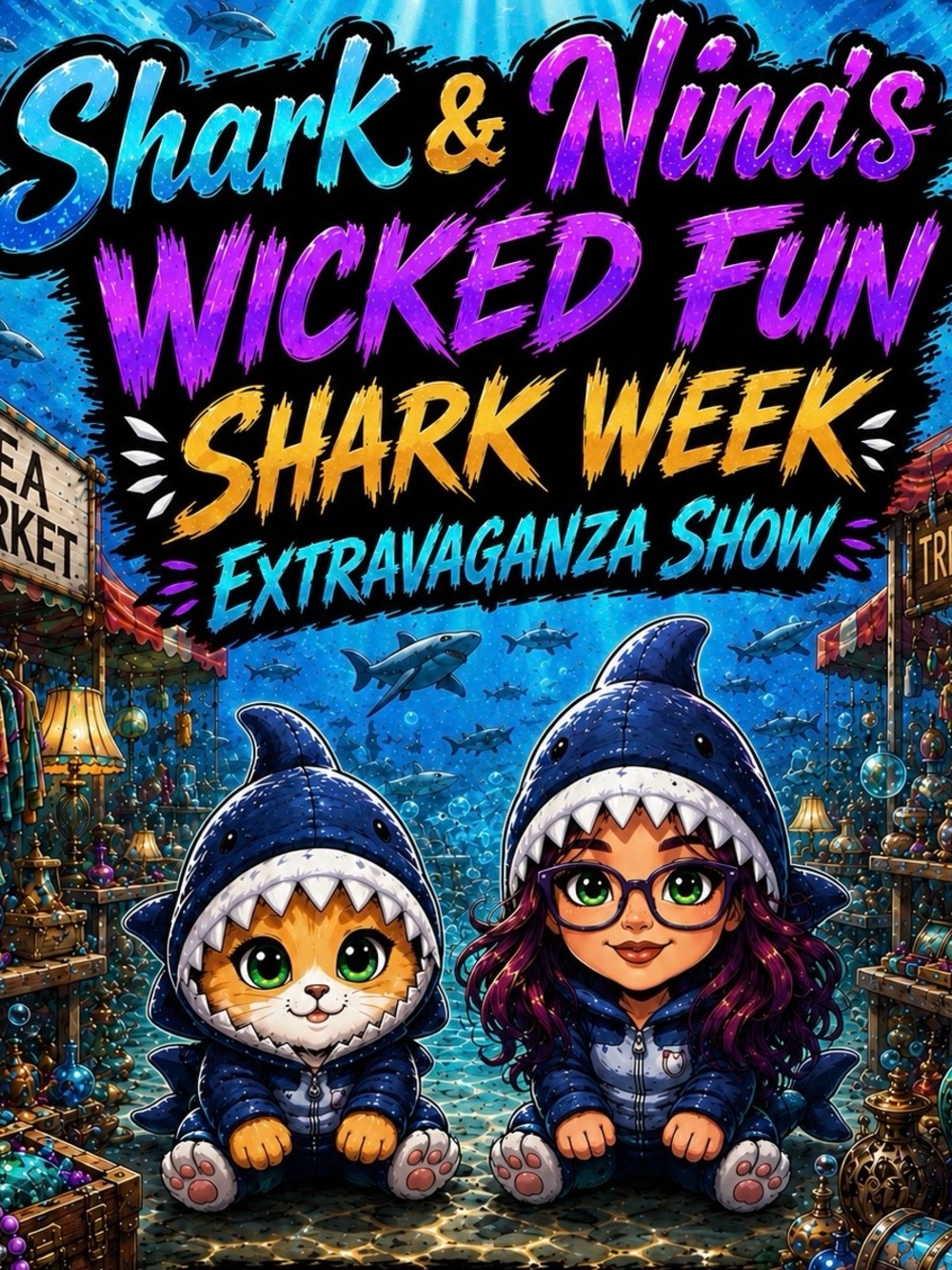 @MrShark413 & @NinaBoxer Wicked Fun Collaboration Live Show